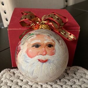 Santa ornament